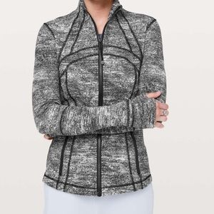 Lululemon Define Jacket Jacquard Black Size 6